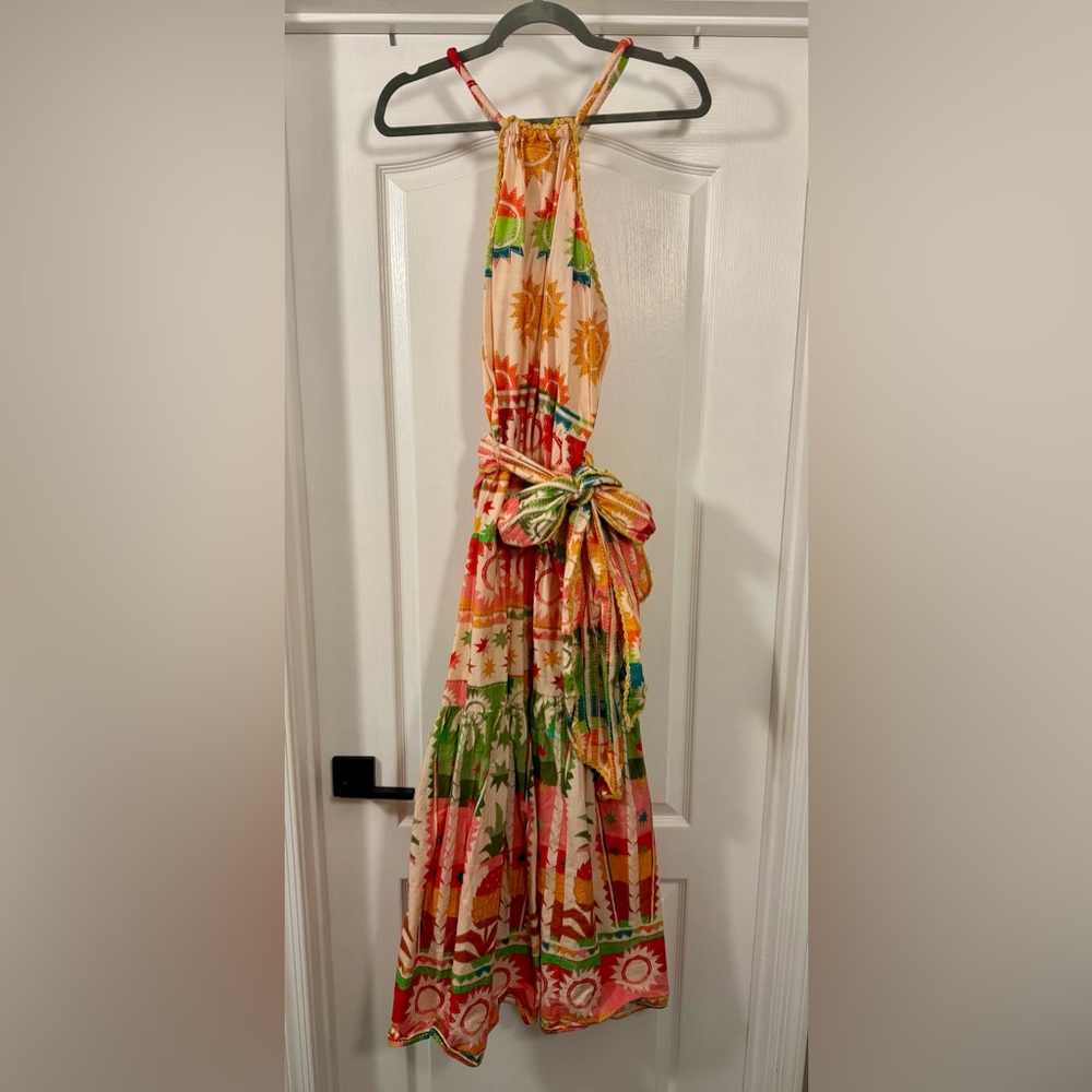 FARM Rio Rainbow Sunset Dress
